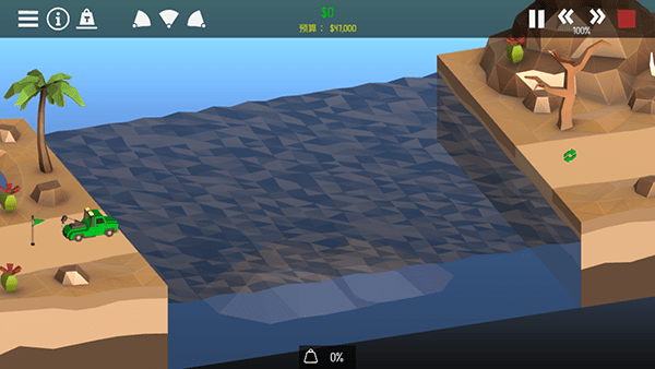 4688美高梅游戏官网下载中文版-4688美高梅游戏官网官方正版最新版(Poly Bridge 2)下载 v1.62 安卓版游戏画面1